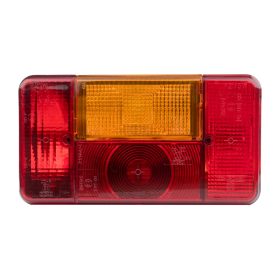 Hátsólámpa ködlámpával bal 200x110x60 mm