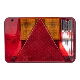 Hátsólámpa tolatólámpával jobb 220x140x60 mm