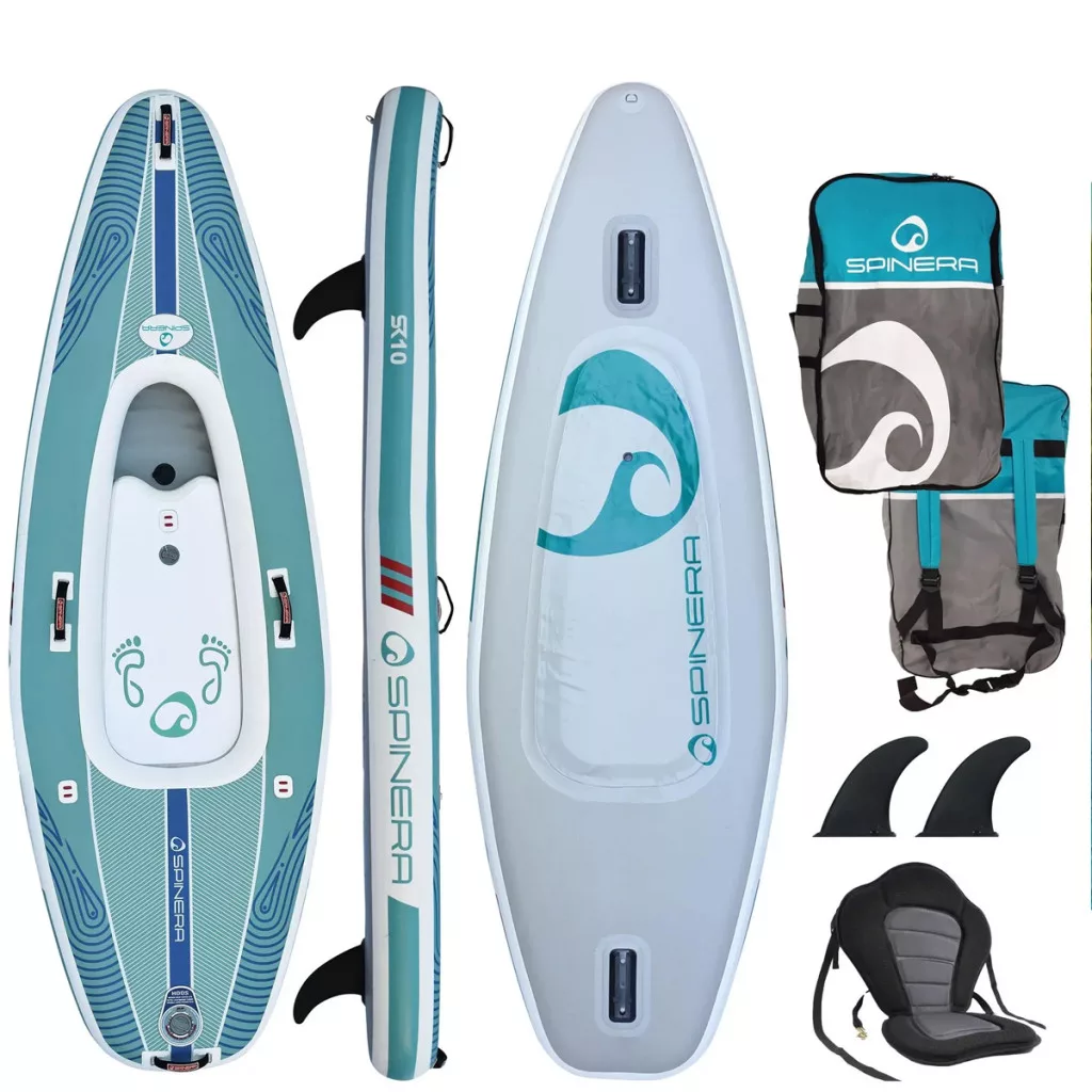 Spinera SUP-KAYAK SK10 – felfújható SUP-kajak (3 az 1-ben)