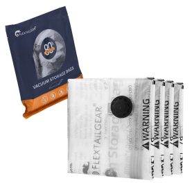 Vákuumzsák szett 4 db 60×80 cm L méret FLEXTAIL